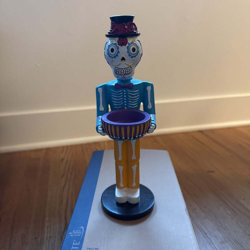Partylite Day Of The Dead Senor Candle Holder 2015